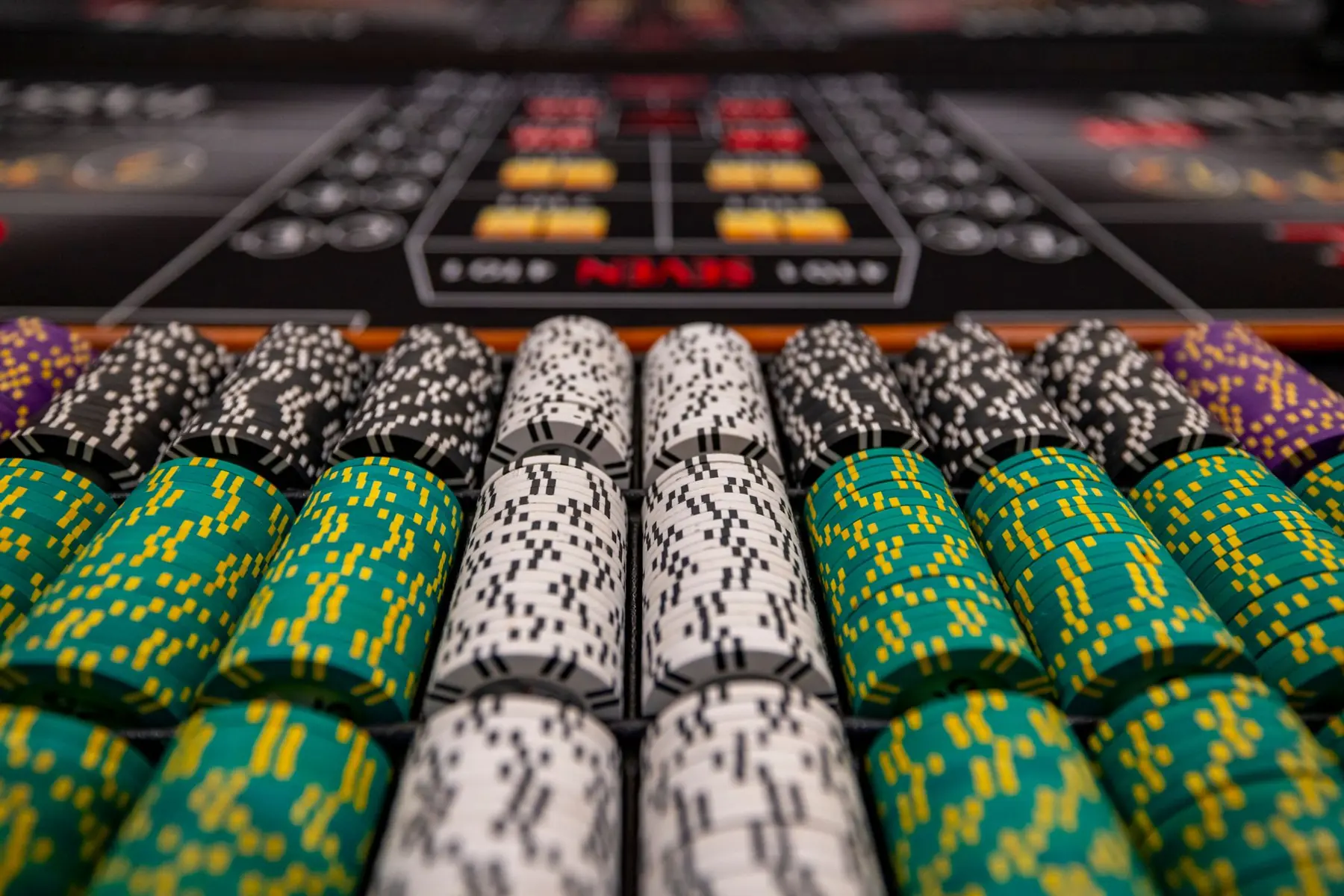Uma experiência de casino físico